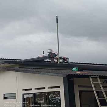 Grounding Bogor - penangkal petir elektrostatis radius untuk tempat tinggal