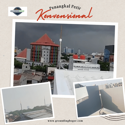 Grounding Bogor- Penangkal Petir Konvensional splitzen